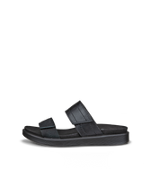 ECCO SOFT SANDAL - NEGRO