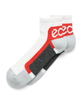 ECCO TECH DEPORTIVO CORTE DE TOBILLO - BLANCO/ROJO